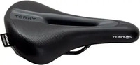Terry Fisio TER42300268, Terry Fisio Flex Gel Max Saddle Silber 150 mm Mann Black