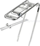 Xlc 2500603352, Xlc Aluminium System Carrier Pannier Rack Silber Chrome