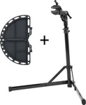 Contec CONTE03709490, Contec Rock Steady Bike Repair Stand Silber Black