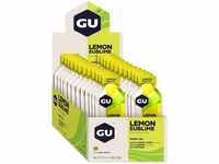 Gu 769493200099-24-BOX, Gu 24 Units Lemon Sublime Energy Gels Box Gelb