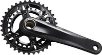 Shimano IFCM81002EX66, Shimano Deore Xt M8100 Hollowtech Ii Crankset Schwarz 175 mm /