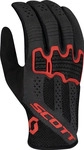 Scott 275395-Black/FieryRed-XS, Scott Gravity Gloves Schwarz XS Black / Fiery Red