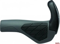 Ergon ER42410020#L-UNIT, Ergon Gs2 Grips Schwarz 140/140 mm / L Grey / Black