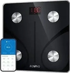 Renpho ES-CS20M-B, Renpho Elis 1 Scale Durchsichtig Black