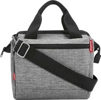 Klickfix 0372TS, Klickfix Roomy Handlebar Bag Grau Twist Silver