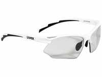 Uvex 5308728801, Uvex 802 Vario Photochromic Sunglasses Weiß Smoke/CAT1-3