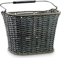 Acid 93121-One Size, Acid Filink Rattan Front Basket 16l Braun Brown