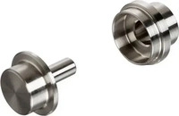 Tacx T1709, Tacx E-thru X-12 (>142 Mm) Axle Silber Silver