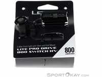 Lezyne E-bike Lite Pro Drive 800 Switch Front Light Schwarz 800 Lumens