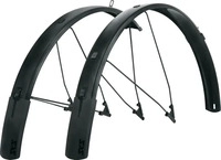 Sks 11838, Sks Bluemels Style Mudguard Set Silber 27.5-29'' Black