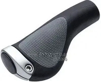 Ergon ER42410013#L-UNIT, Ergon Gp1 Neo Grips Schwarz L Black / Silver