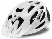 Briko 231166W-A02-L, Briko Sismic X Mtb Helmet Weiß L