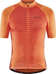 Craft CO1910520-550000-M, Craft Adv Endur Short Sleeve Jersey Orange M Mann Crackle