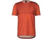 Scott 403240-7539-M, Scott Trail Vertic Short Sleeve Enduro Jersey Orange M Mann male