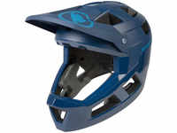Endura R-E1572BB/L-XL, Endura Singletrack Downhill Helmet Blau L-XL