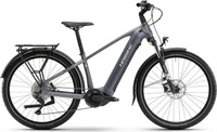 Haibike 45508330, Haibike Trekking 4 High Electric Bike Wei&szlig; S / 500Wh Silver /