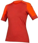 Endura RE6208CA/2, Endura Gv500 Gravel Short Sleeve Jersey Orange XS Frau Cayenne