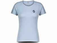 Scott 280365-6850-L, Scott Endurance 10 Short Sleeve Jersey Blau L Frau female