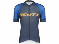 Scott 288686-7135-S, Scott Rc Pro Short Sleeve Jersey Blau S Mann male