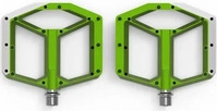 Acid 932570000, Acid Flat A2-ib Pedals Silber Green