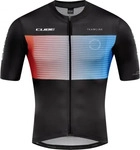 Cube 12348-S, Cube Teamline Short Sleeve Jersey Schwarz S Mann Black / Blue / Red