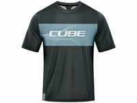 Cube 12290-M, Cube Vertex Short Sleeve Enduro Jersey Grau M Mann male