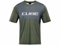 Cube 12293-XL, Cube Vertex Tm Short Sleeve Enduro Jersey Grün XL Mann male