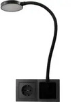 LED-Steckdosenleuchte EINLICHT ''Halo'' 3,3W, 438lm, step-dimmbar, warmwei&szlig;