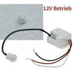 Einbau-Bewegungsmelder CT-PIR Mini 12V" 12V DC, 1-60W, LED geeignet, wei&szlig;"