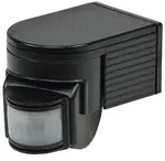 Aufputz Bewegungsmelder CBM" 180&deg; IP44, 1-1000W, 3-Draht, schwarz"