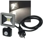 LED-Strahler SlimLine CTF-SLT10 PIR" 10W, IP44, 750lm, 4200K, Bewegungsmelder"