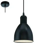 Eglo Pendelleuchte PRIDDY aus Stahl in schwarz