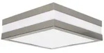 Deckenaufbauleuchte mit 2 x E27 Sockel IP44 Quadratisch