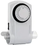 Mechanische Zeitschaltuhr, 2-fach Steckdose, 24 Std., 1.800 W