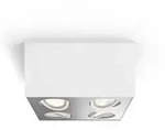 Philips myLiving Warm Glow LED Spot Box 4 flg. 4x4,5W wei&szlig;
