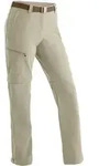 Maier Sports Damen Nata Zip-Off Wanderhose - 36 - brown rice