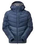 Rab Herren Glaceon Pro Daunenjacke - L - Tempest Blue/Orion Blue