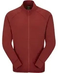 Rab Herren Nexus Fleecejacke - L - Tuscan Red