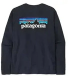 Patagonia Herren Long-Sleeved P-6 Logo Responsibili-Tee - L - NENA