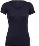 Icebreaker Damen Merino 150 Siren Sweetheart T-Shirt - L - midnight navy