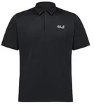 Jack Wolfskin Herren Delgami Polohemd - XL - black