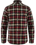Fj&auml;llr&auml;ven Herren Skog Flanellhemd - M - Dark Navy-Red