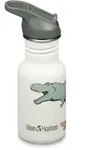 Klean Kanteen 355ml Flip Sport Cap Kindertrinkflasche - STK - Dino Skate