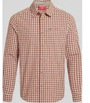 Craghoppers Herren NosiLife Nuoro Check Langarmhemd - M - Red Beach Check