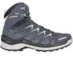 Lowa Damen Innox Pro GTX Mid Leichtwanderstiefel - 43.5 - STAHLBLAU/LACHS