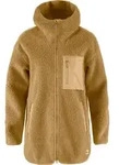 Fj&auml;llr&auml;ven Damen Vardag Pile Long Fleecejacke - L - Buckwheat Brown