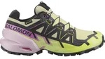 Salomon Damen Speedcross 6 GTX Trailrunningschuhe - 40 - Bog / Dawn Pink / Acid Lime