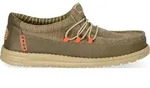 Hey Dude Unisex Wally Guard Stretch Sox Freizeitschuh - 43 - Burnt Olive/Multi