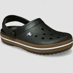Crocs Unisex Crocband Gum Clog - 43-44 - black