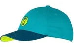Trollkids Kinder Kroksand Basecap - 48-52 - pool blue/dark indigo